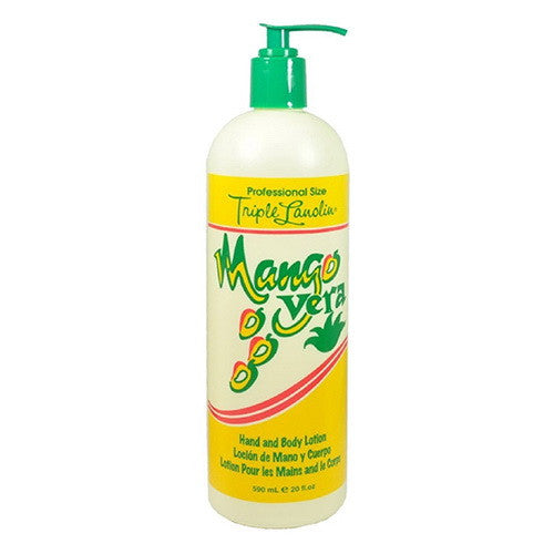 Triple Lanolin Mango Vera Hand and Body Lotion, 20 Oz